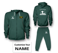 Thumbnail for Air Traffic Controllers - We Rule The Sky Designed Zipped Hoodies & Sweatpants Set
