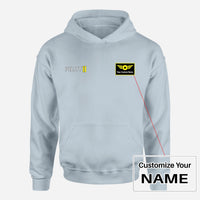 Thumbnail for Pilot & Stripes (2 Lines) Designed Hoodies