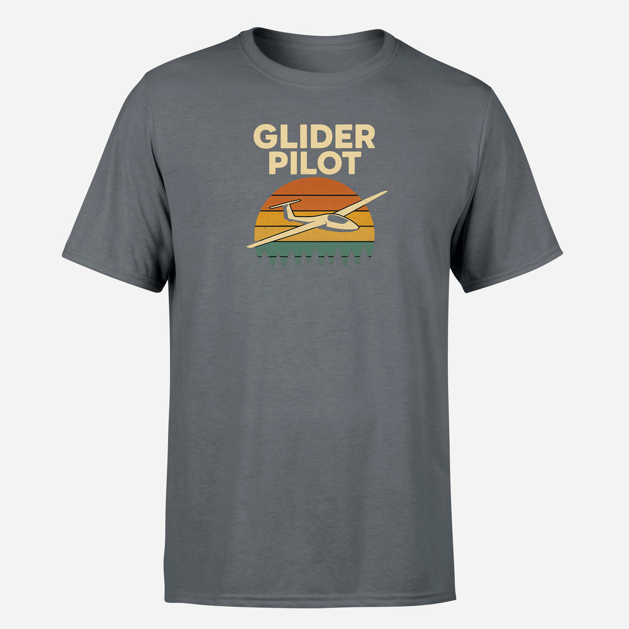 Retro Glider Design Super Quality T-Shirts