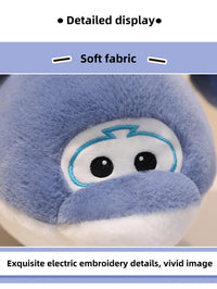 Thumbnail for Large Airplane Plush Toy With Wheels