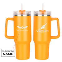 Thumbnail for Sri Lankan Airlines 40oz Stainless Steel Car Mug With Holder