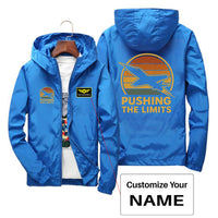 Thumbnail for Pushing The Limits Retro Designed Thin Windbreaker Jackets