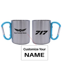 Thumbnail for 717 Flat Text Designed Stainless Steel Outdoors Mugs