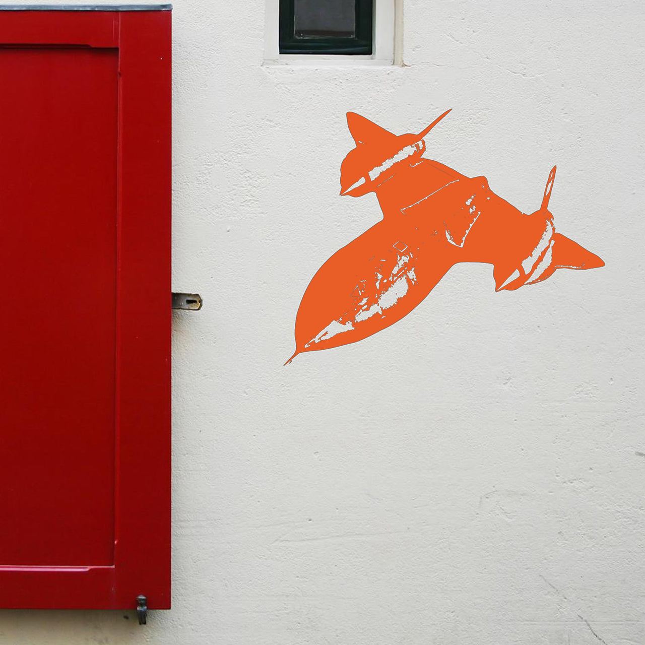 Supersonic Fighter Jet Designed Wall Sticker