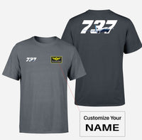 Thumbnail for Super Boeing 737 Designed Double-Side T-Shirts