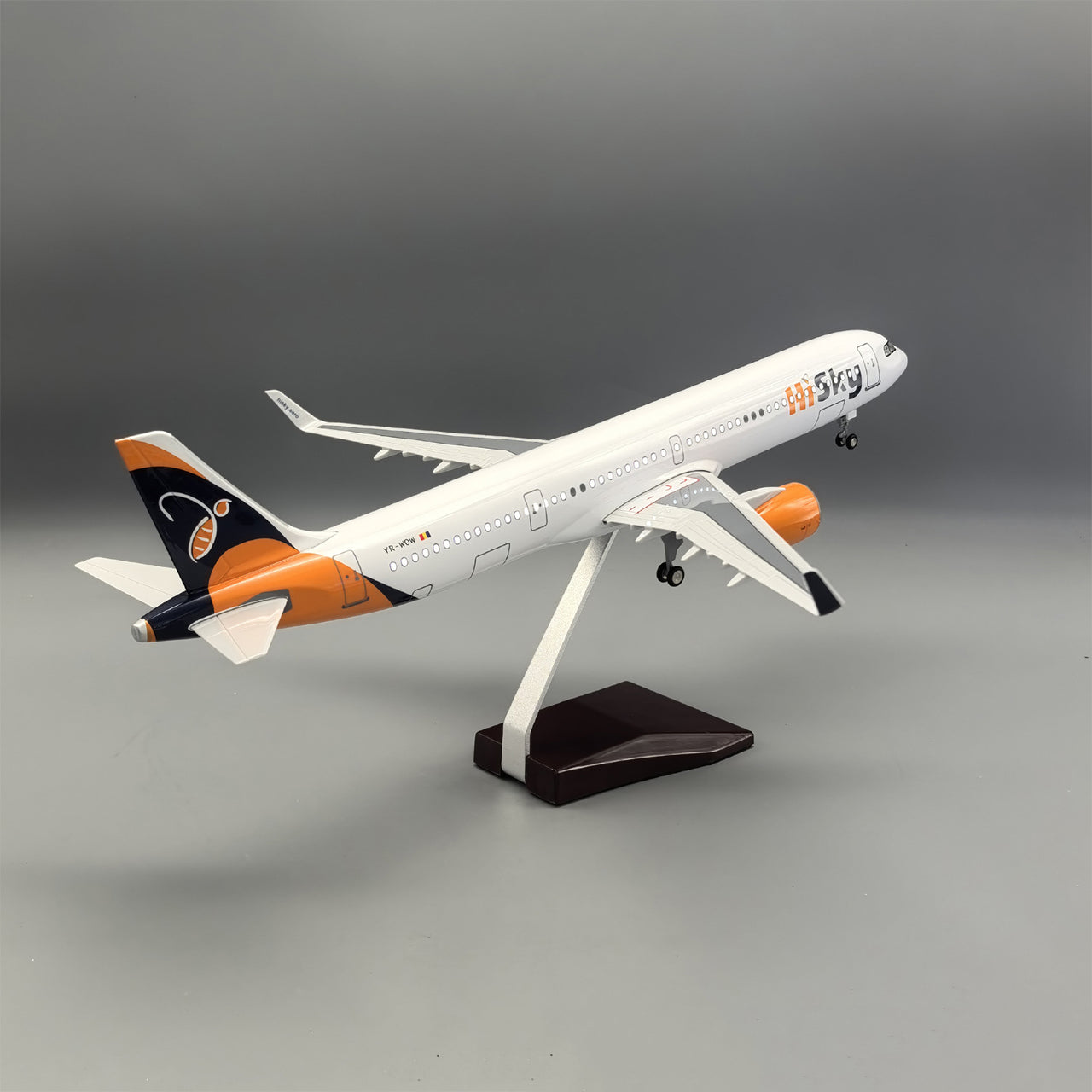 HiSky Europe Airbus A321neo Airplane Model (Special 45CM)