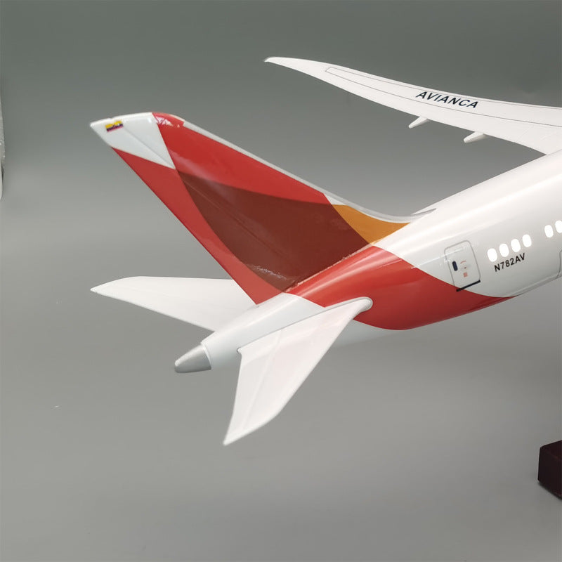 Avianca Airways Boeing 787 Airplane Model (1/130 Scale)
