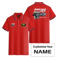Thumbnail for Boeing 757 & Rolls Royce Engine (RB211) Designed Stylish Polo T-Shirts (Double-Side)