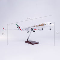 Thumbnail for Emirates Airbus A350 Airplane Model (1/142 Scale)