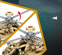 Thumbnail for AH-64 Helicopter Sets Model Building Blocks Toys