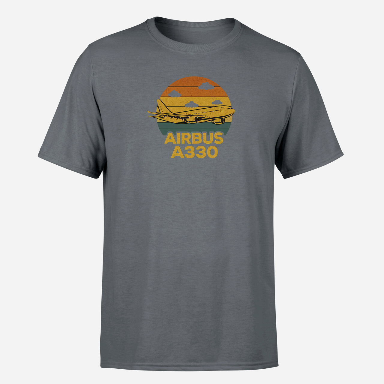 Retro Airbus A330 Design Super Quality T-Shirts