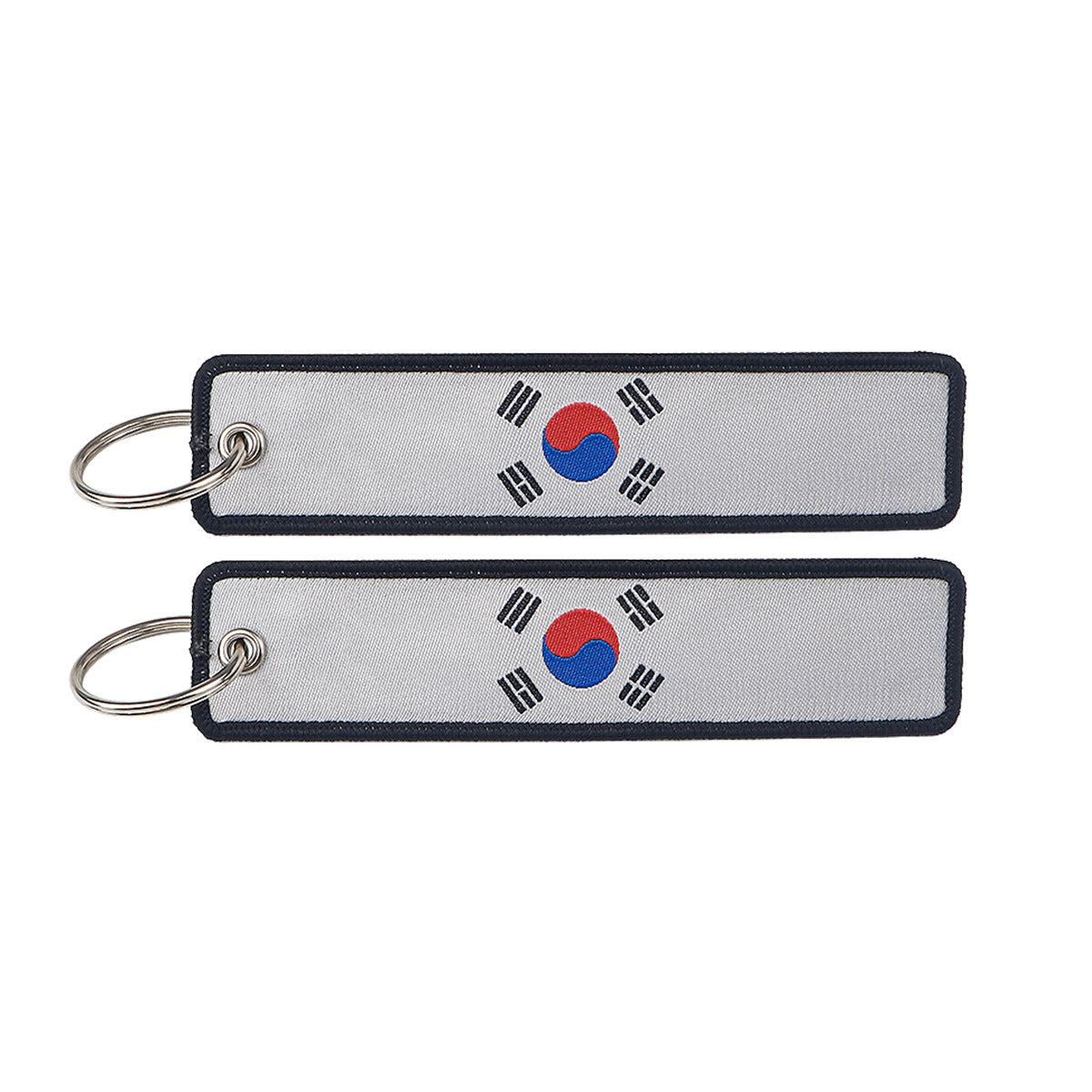 South Korea Flag Designed Key Chains