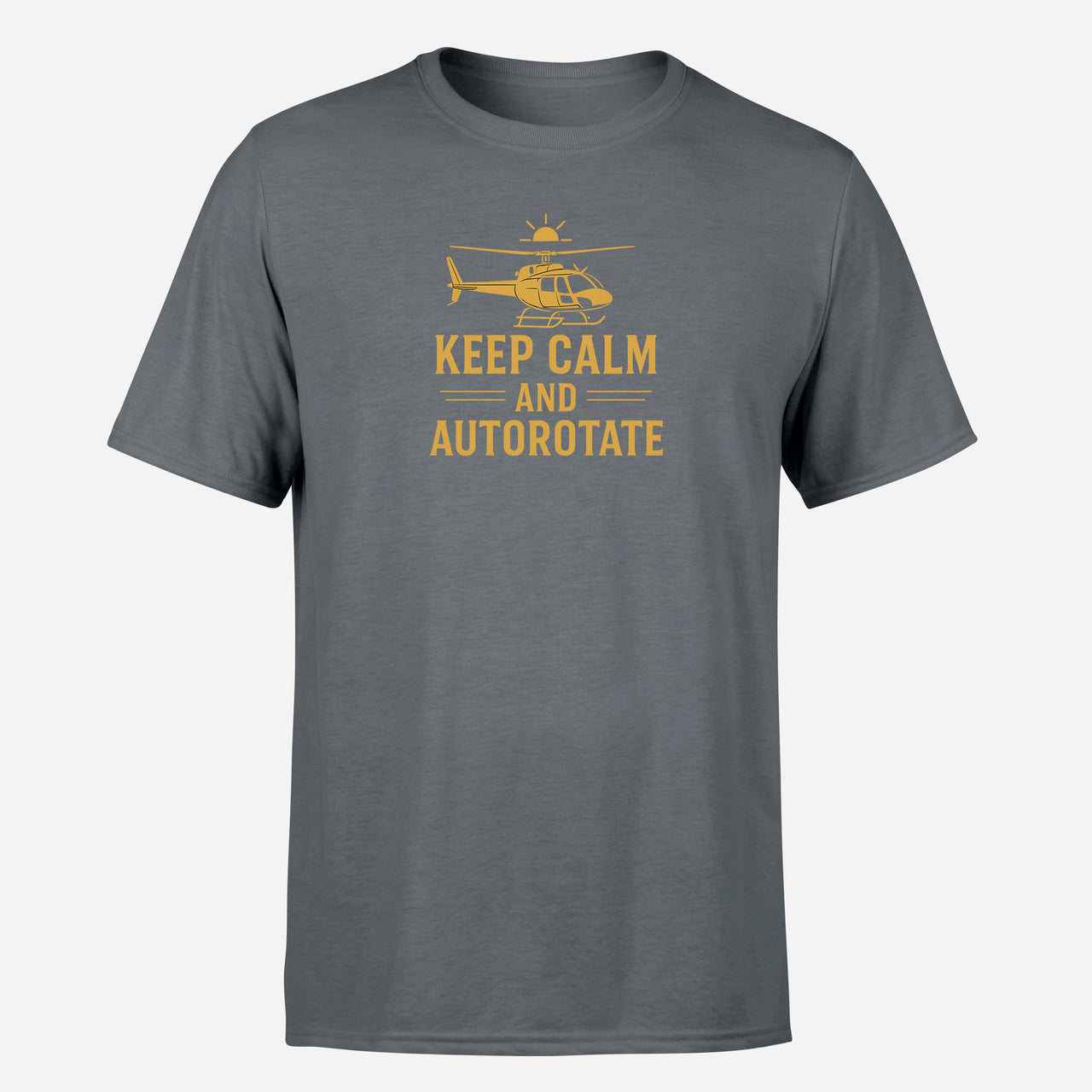 Keep Calm and Autorotate Design Super Quality T-Shirts