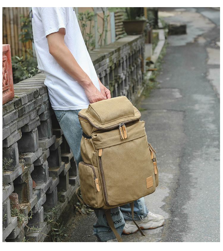 Vintage Canvas Backpack