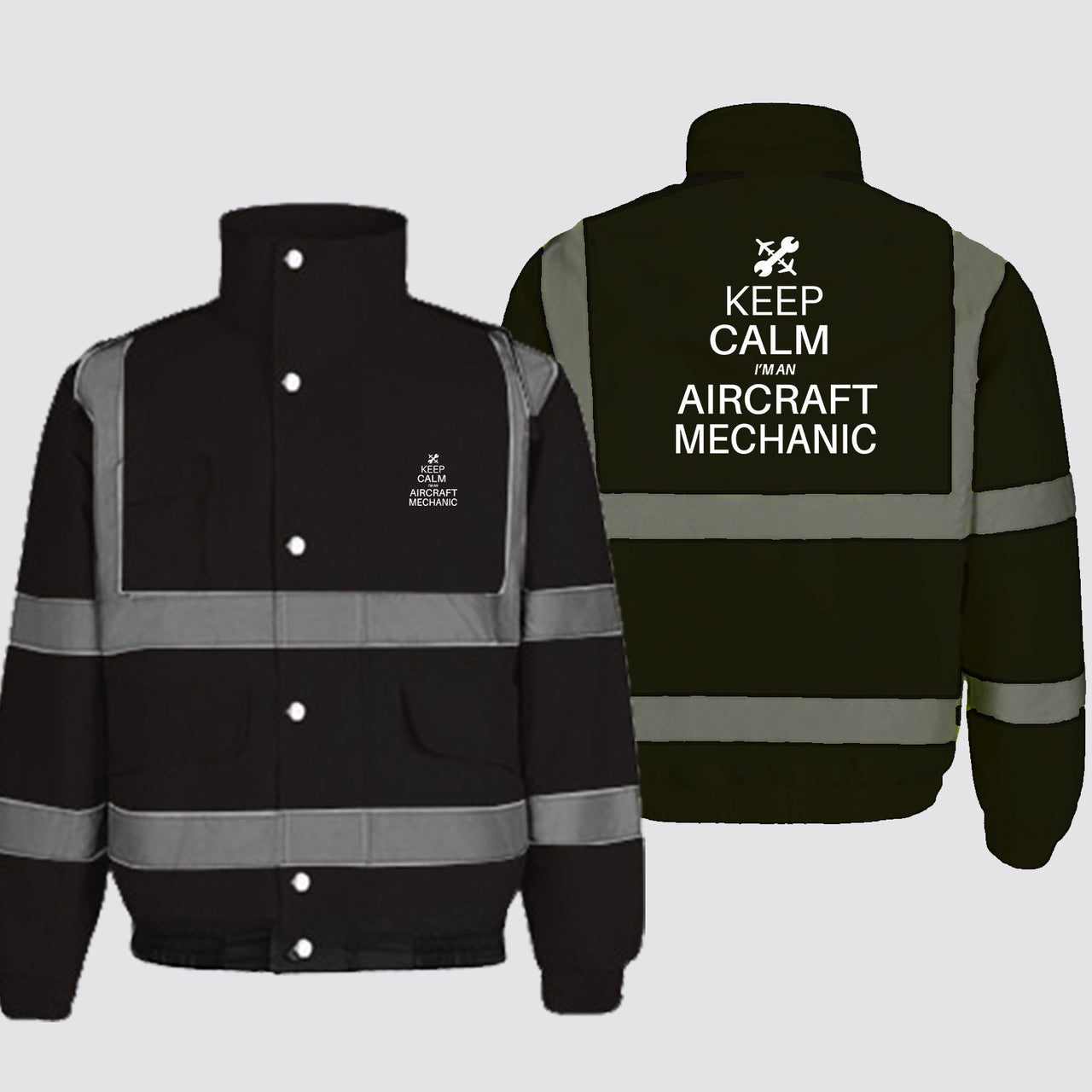 Aircraft Mechanic Designed Reflective Winter Jackets