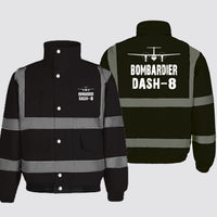 Thumbnail for Bombardier Dash-8 & Plane Designed Reflective Winter Jackets