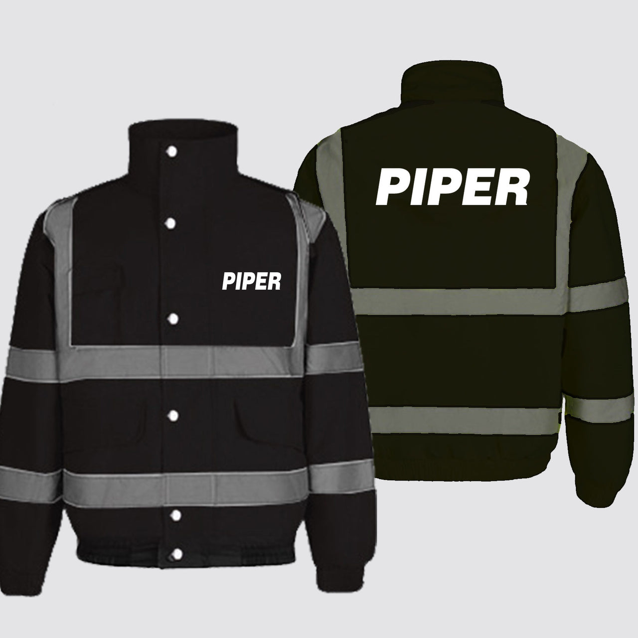 Piper & Text Designed Reflective Winter Jackets
