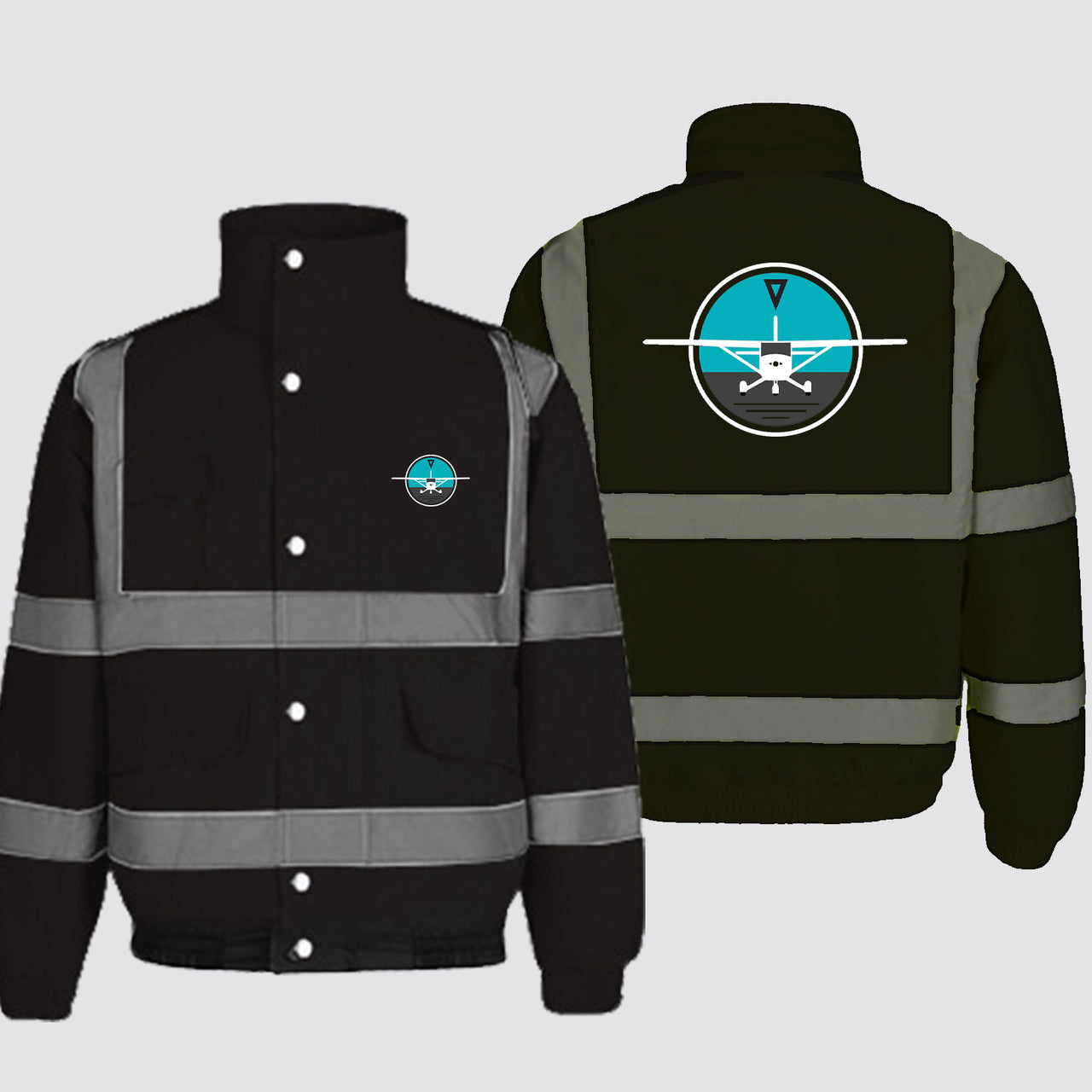 Cessna & Gyro Designed Reflective Winter Jackets