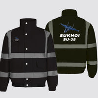 Thumbnail for The Sukhoi SU-35 Designed Reflective Winter Jackets