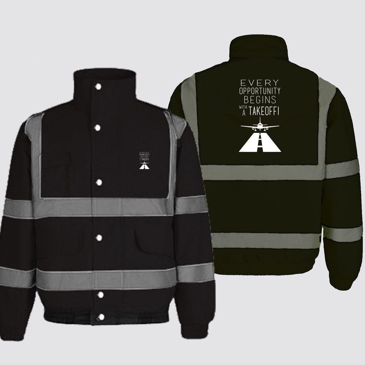 Every Opportunity Designed Reflective Winter Jackets