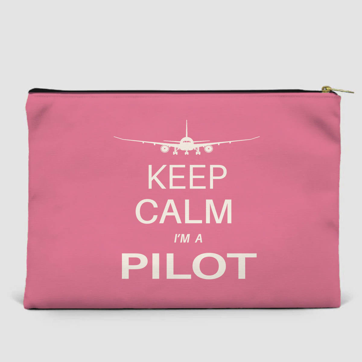 Pilot (777 Silhouette) Designed Zipper Pouch