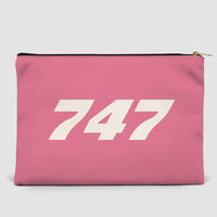 Thumbnail for 747 Flat Text Designed Zipper Pouch