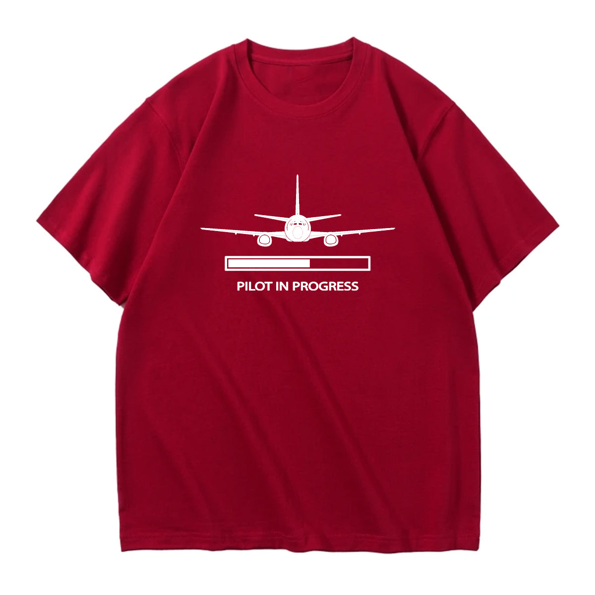 Pilot In Progress Designed Relax Fit T-Shirts