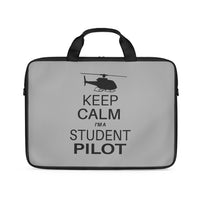 Thumbnail for Student Pilot (Helicopter) Designed Laptop & Tablet Bags