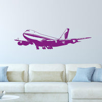 Thumbnail for Boeing 747 on Approach Designed Wall Sticker