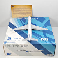 Thumbnail for United Airlines Boeing B767-400ER N77066 Airplane Model (1:400 Scale)