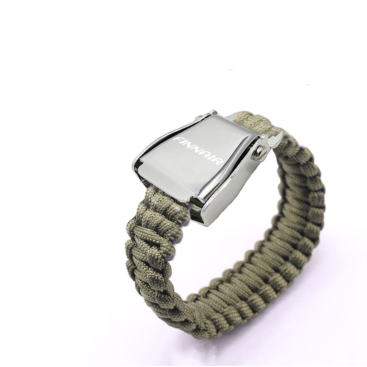 Finnair Airlines Design Airplane Seat Belt Bracelet