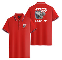 Thumbnail for Boeing 737 & Leap 1B Designed Stylish Polo T-Shirts (Double-Side)