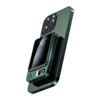 Thumbnail for 10000mAh Magnetic Wireless Power Bank: 22.5W USB-C, Foldable Stand, LED Display