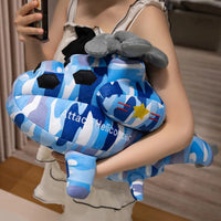 Thumbnail for 30-70cm Funny Cartoon Warplane Helicopter Plush Toys