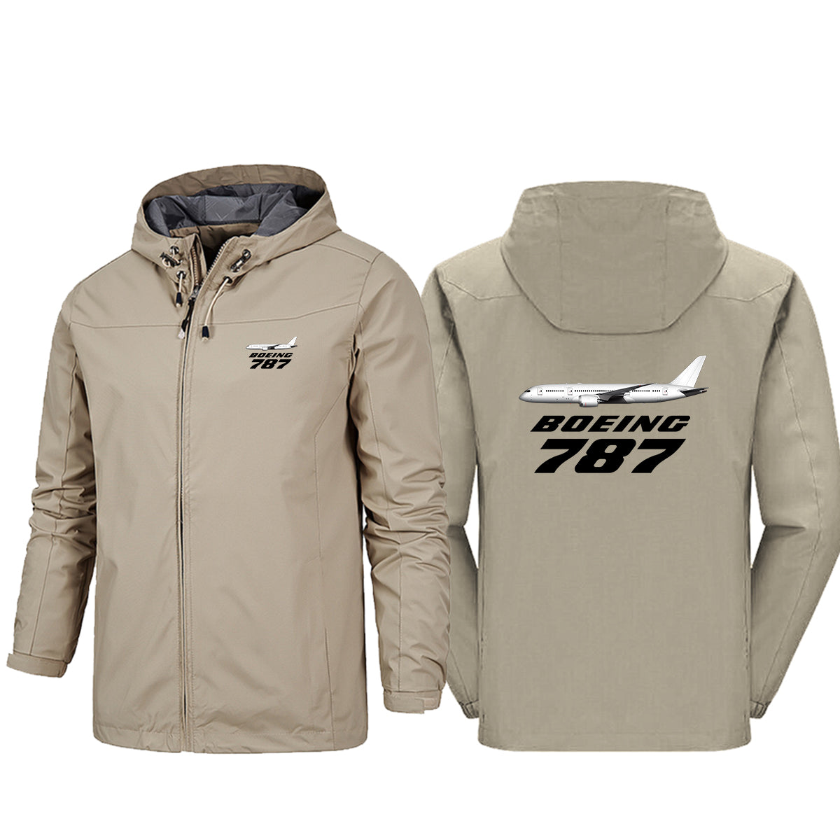 The Boeing 787 Designed Rain Jackets & Windbreakers