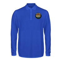 Thumbnail for Sea King Helicopter Designed Long Sleeve Polo T-Shirts