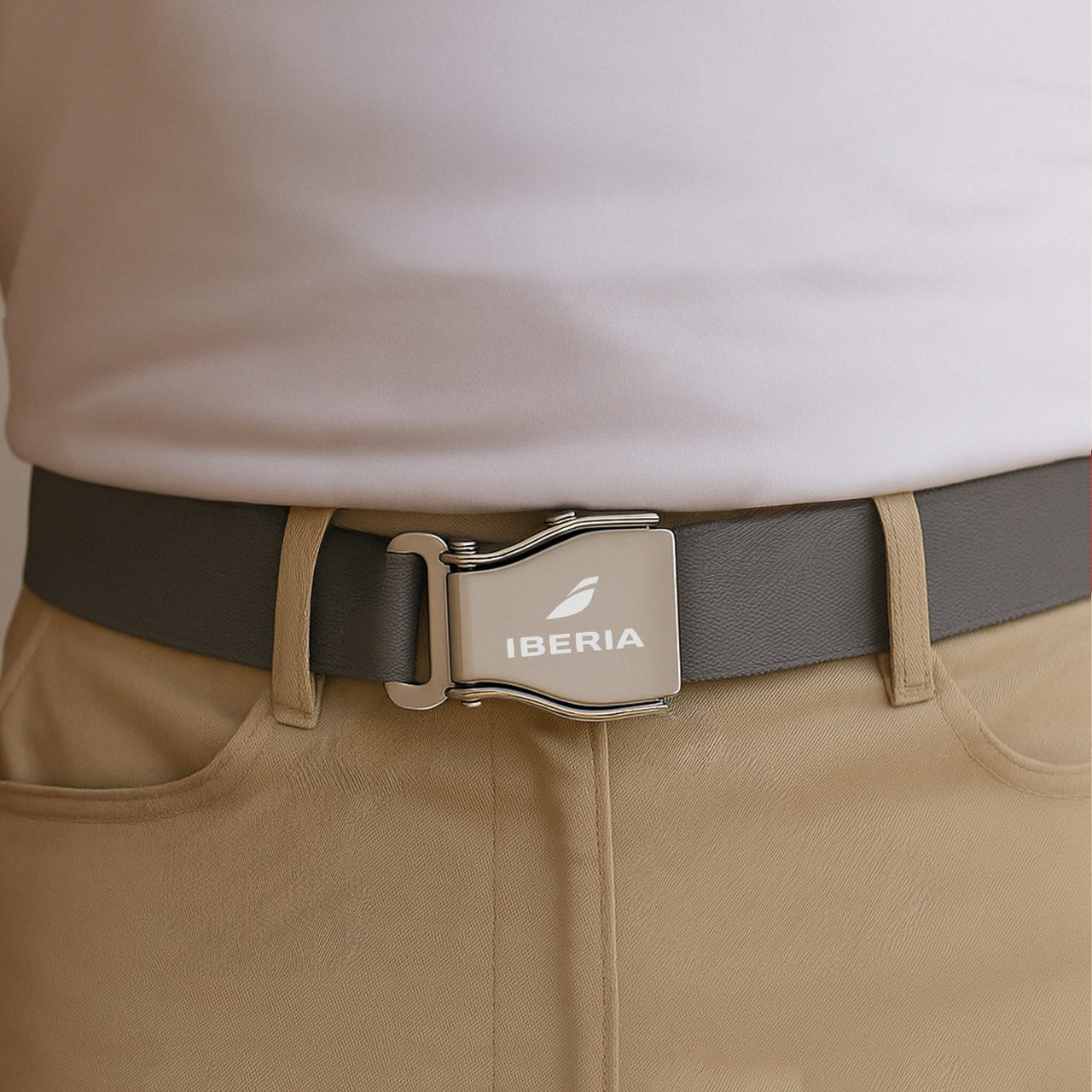 Iberia Airlines Designed Fashion Airplane Seat Belts