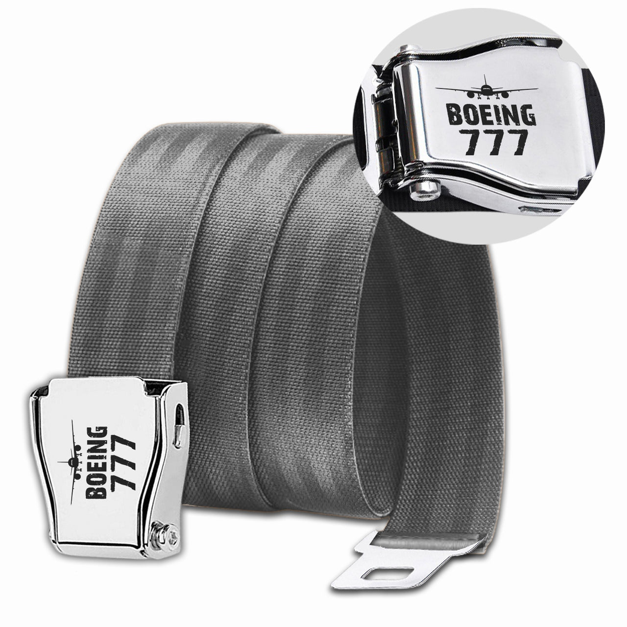 Boeing 777 & Plane Designed Fashion Airplane Seat Belts