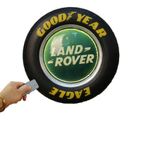 Thumbnail for Retro Iron LED Tire Wall Hanging