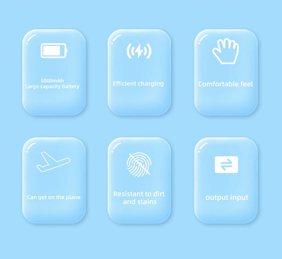 5000mAh 15W Magnetic Wireless Power Bank for Magsafe