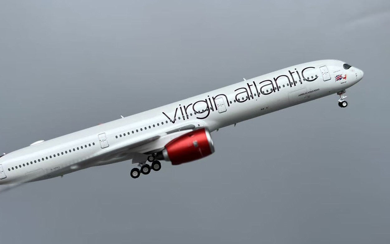 Virgin Atlantic Airlines Airbus A350 Airplane Model AeroPolaris (1:400 Scale)