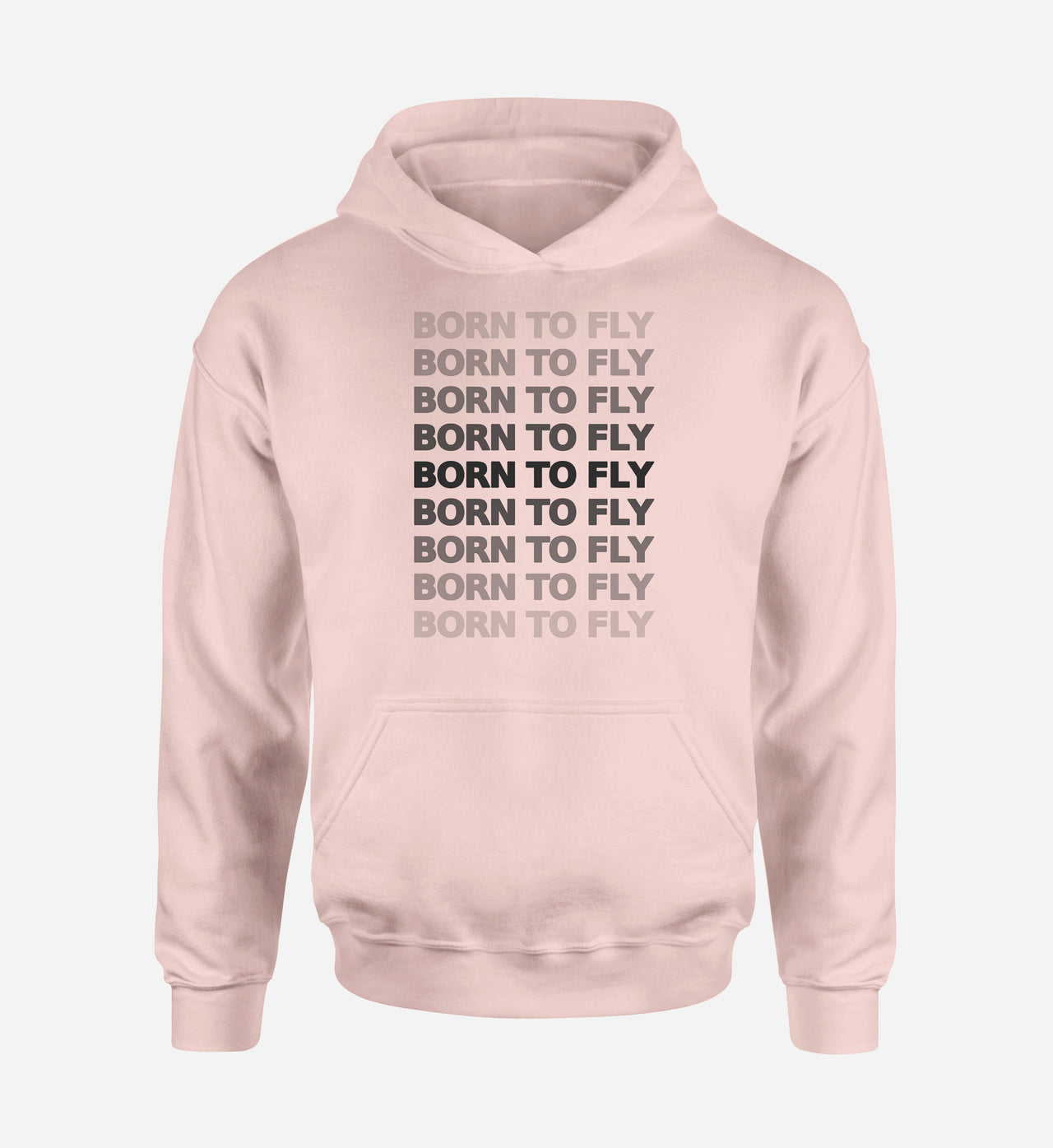 Born To Fly Opacity Designed Hoodies