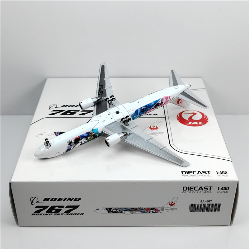 Japan Airlines Boeing B767-300ER JA615J Airplane Model (1:400 Scale)