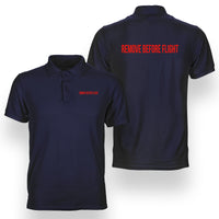 Thumbnail for Remove Before Flight 2  Designed Double Side Polo T-Shirts