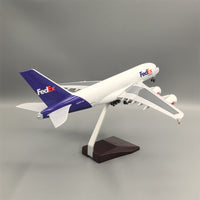 Thumbnail for FedEx Cargo Aircraft Airlines Airbus A380 Airplane Model (1/160 Scale)