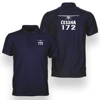 Thumbnail for Cessna 172 & Plane Designed Double Side Polo T-Shirts