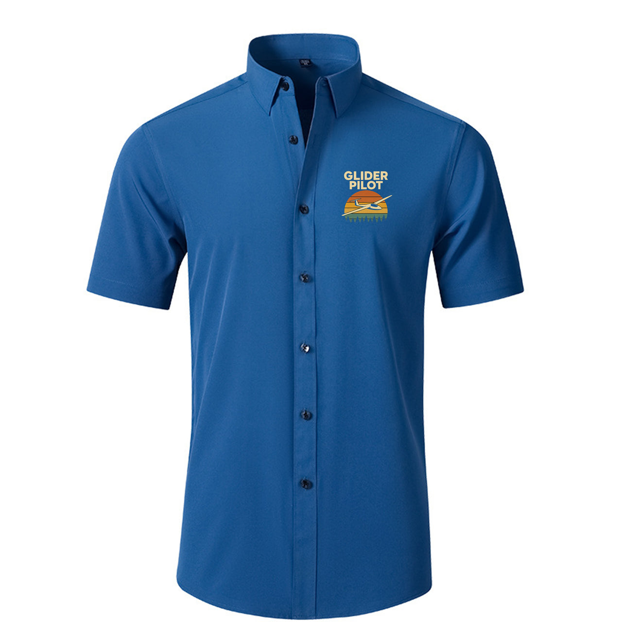 Retro Glider Designed Short Sleeve Shirts