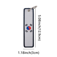 Thumbnail for South Korea Flag Designed Key Chains