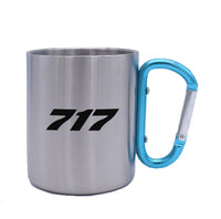 Thumbnail for 717 Flat Text Designed Stainless Steel Outdoors Mugs