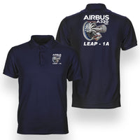 Thumbnail for Airbus A320neo & Leap 1A Designed Double Side Polo T-Shirts